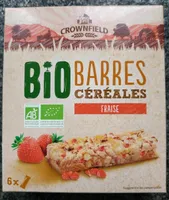 Barres céréales fraise Bio x6