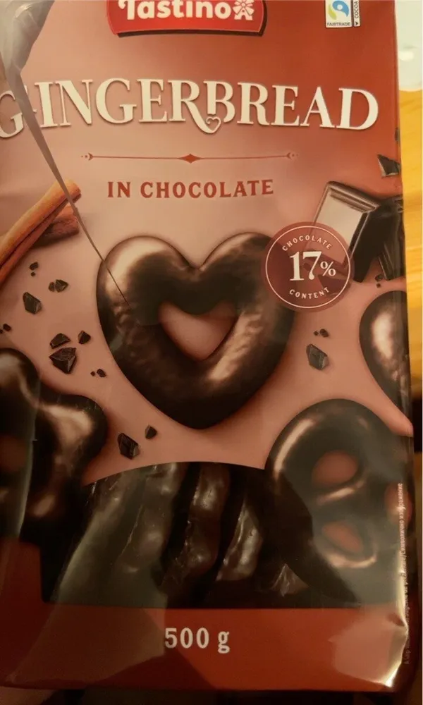 Gingerbread in chocolate
