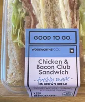 BROWN BREAD ROAST CHICKEN & BACON CLUB