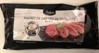 Magret de canard en papillote