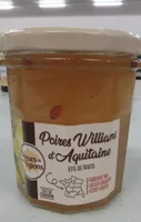 Confiture Poires Williams d'Aquitaine