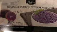 Ecrasé de pommes de terre vitelote