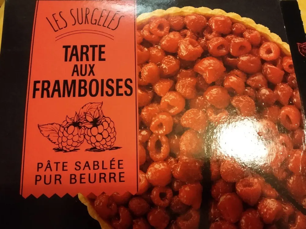 Tarte aux framboises