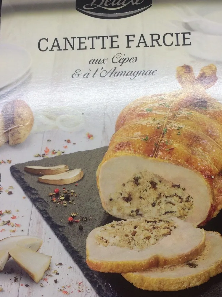 Canette farcie