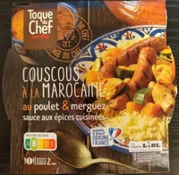 Couscous à la marocaine au poulet & merguez