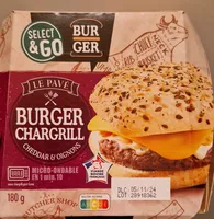 Burger "chargrill" (cheddar/oignons) LIDL