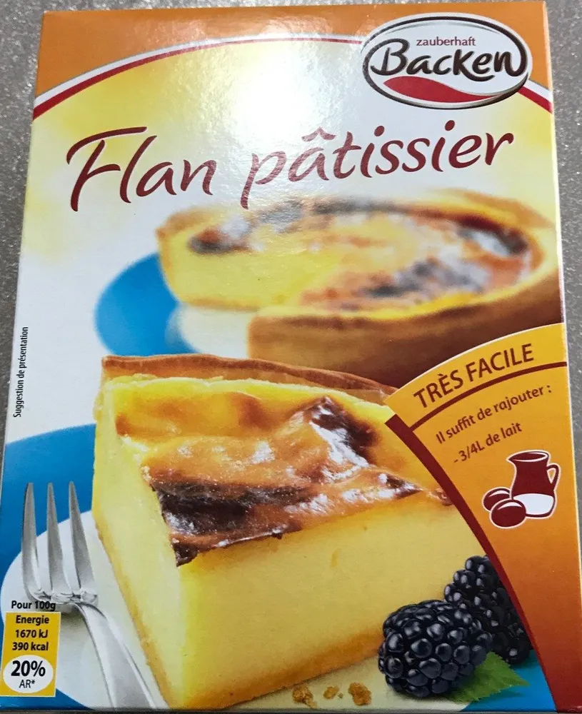 Flan pâtissier
