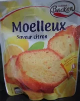Moelleux saveur citron