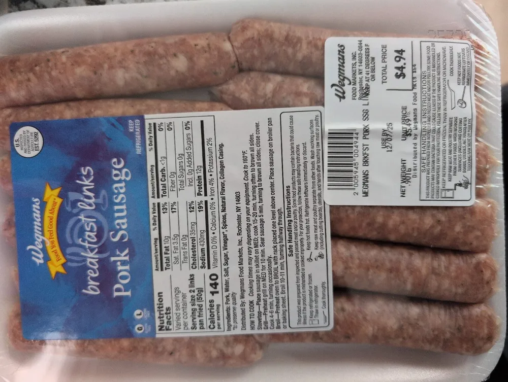 Pork Sausage