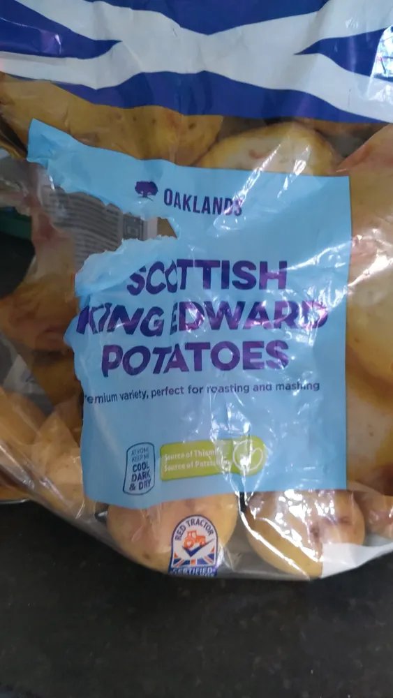 Scottish King Edward Potatoes
