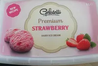 Glace Erdbeer Strawberry ice cream premium