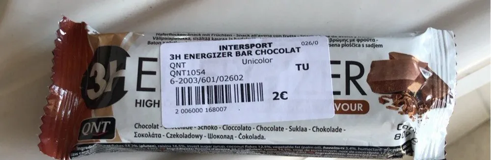 Barre chocolat