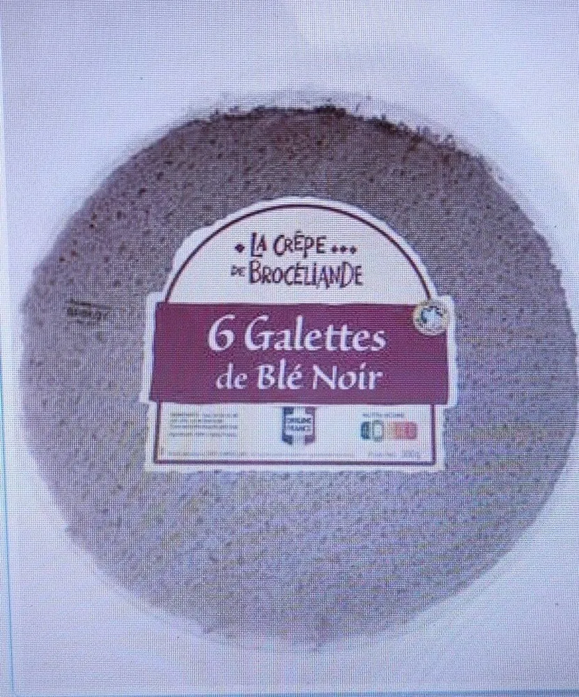 6 galettes de blé noir