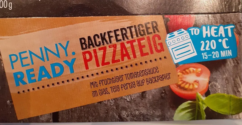 Penny Ready Backfertiger Pizzateig