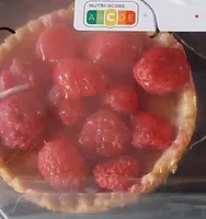 Tartelette à la framboise