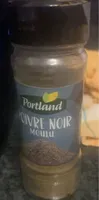 Poivre noir moulu