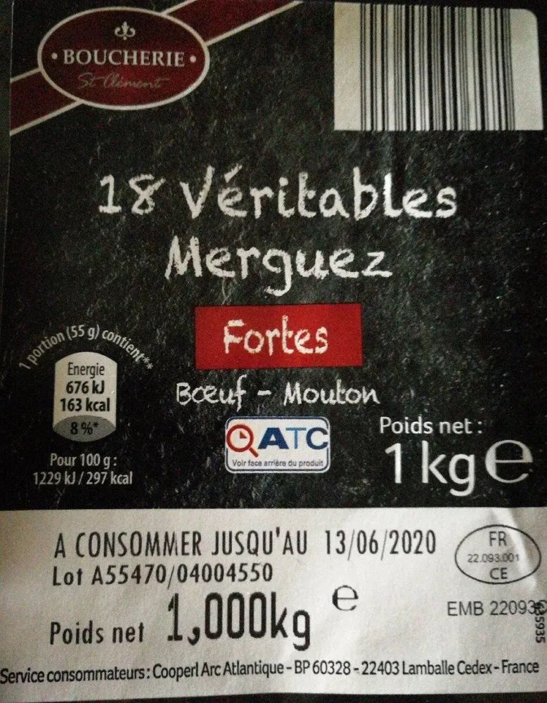 MERGUES Véritables