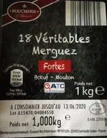 MERGUES Véritables