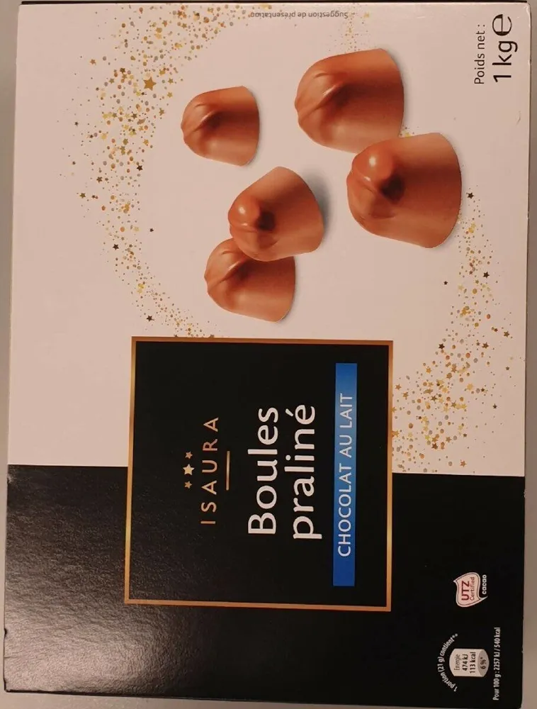 Boules praliné