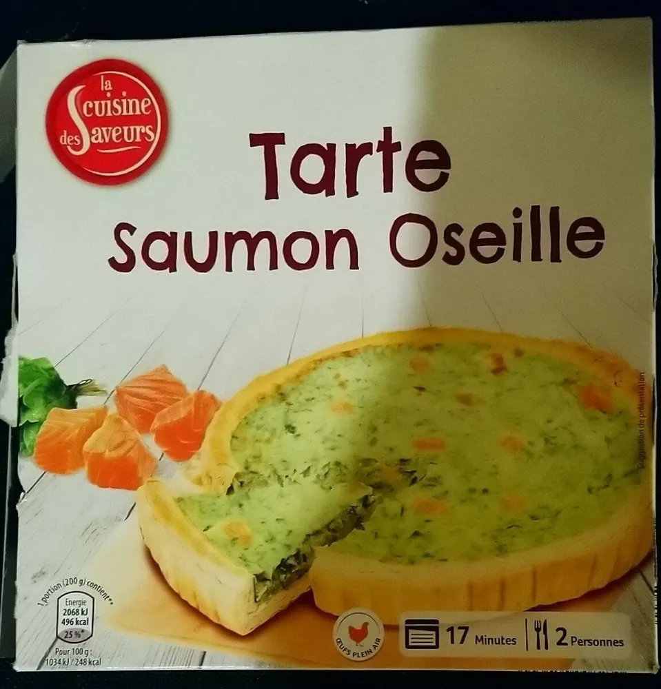 Tarte saumon oseille