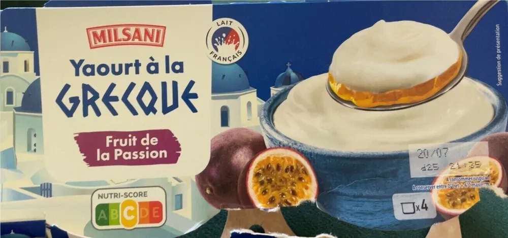 Yaourt à la grecque Fraise