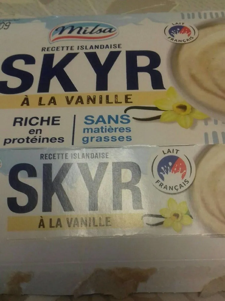 SKYR à la vanille