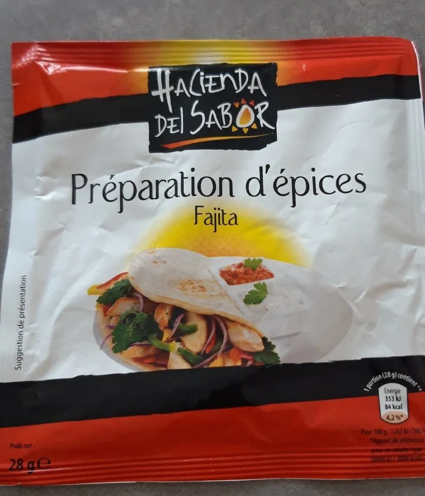 Préparation d épices fajita