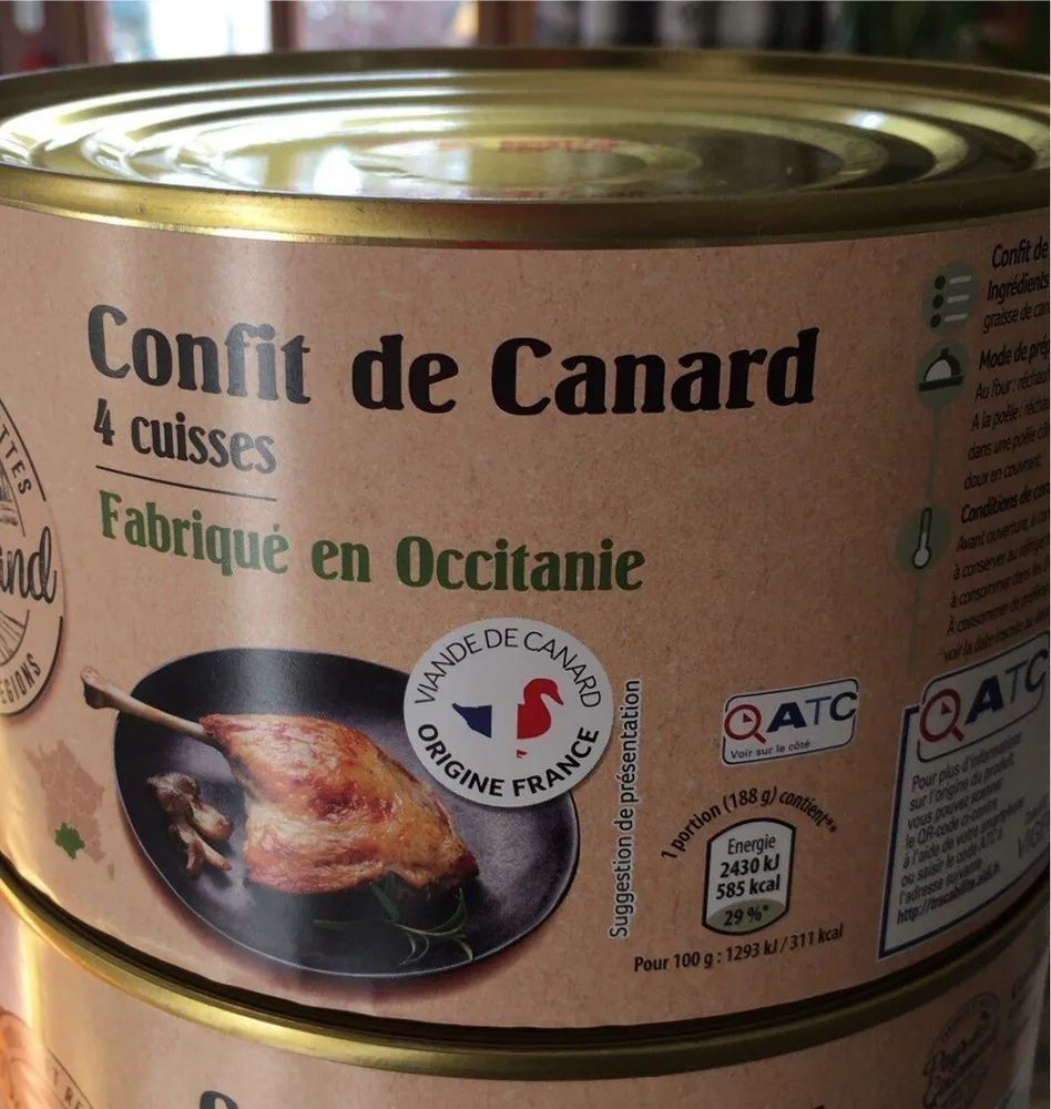 Confit de canard