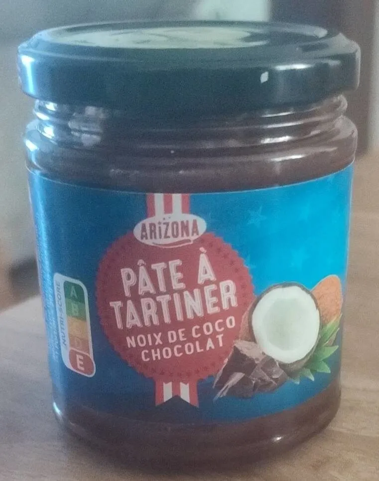 Pâte à tartiner noix de coco chocolat