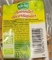 Shelled Almonds