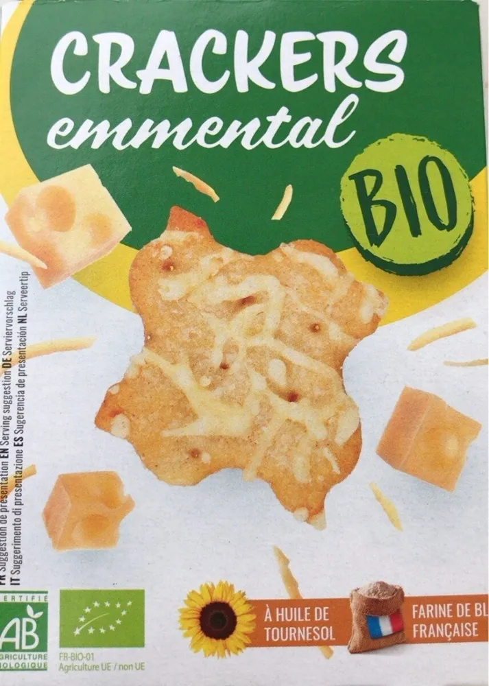 Crackers emmental bio