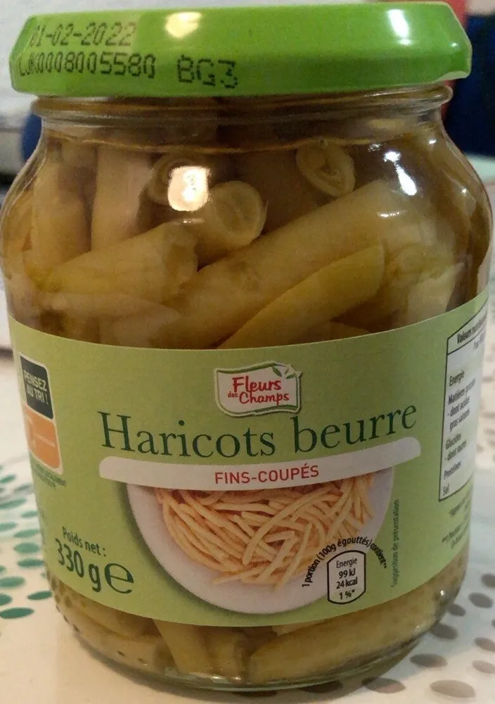 Haricots beurre