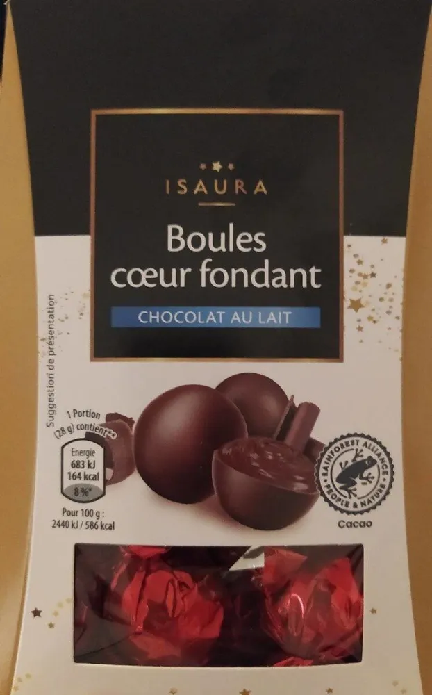 Boules coeur fondant