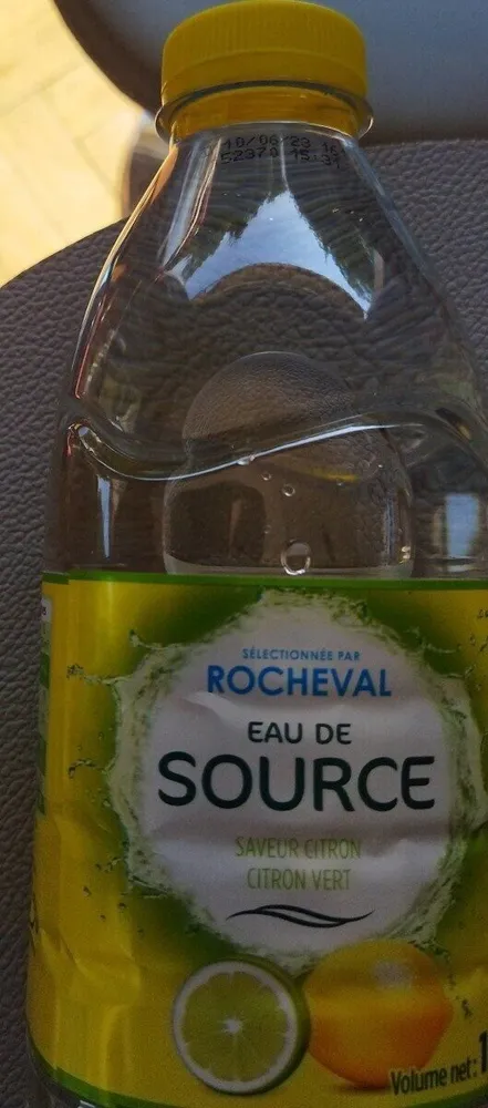 Rocheval eau de source citron