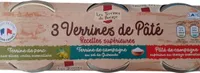 3 verrines de pâté