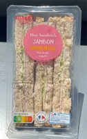 3 maxi sandwich Jambon Emmental