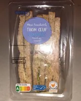 Maci Sandwich Thon oeuf crudités