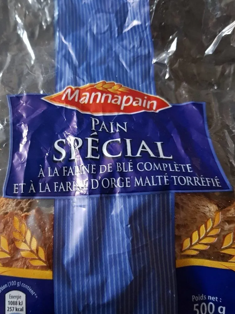 Pain spécial farine de blé complet