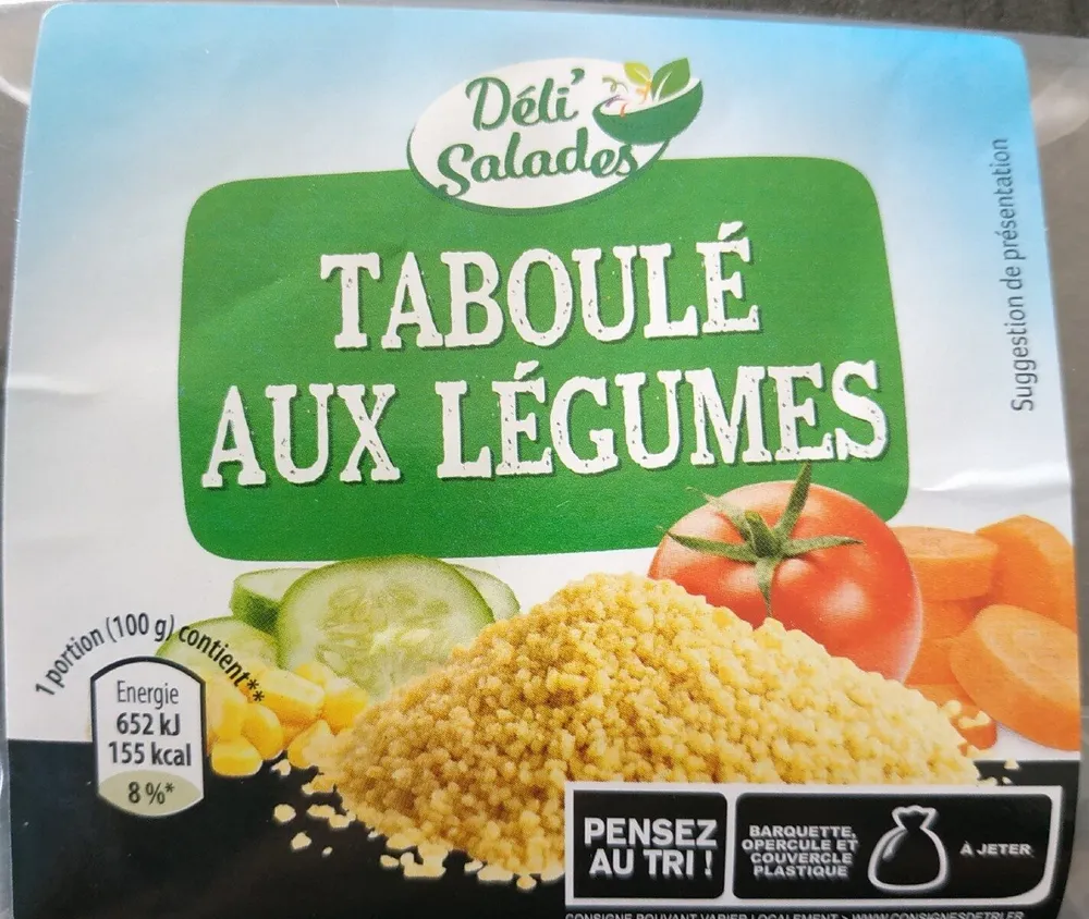 Taboulé aux légumes