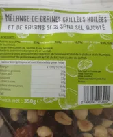 Mélange de graines grillées
