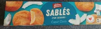 Sablés pur beurre Cœur Coco