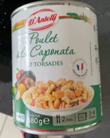 Poulet a la caponata