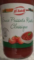 Sauce passata rustica classique