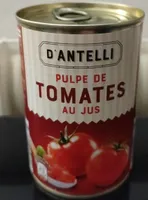 Pulpe de tomates au jus