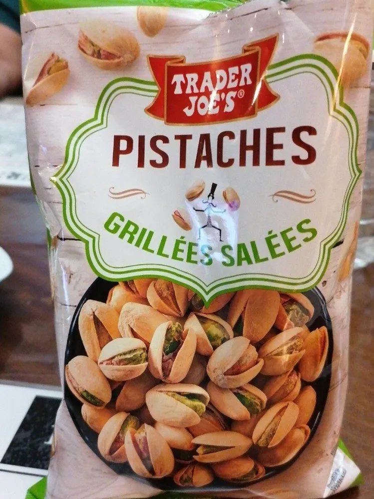 Pistaches grillées salées