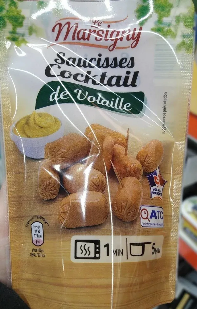Saucisse cocktail