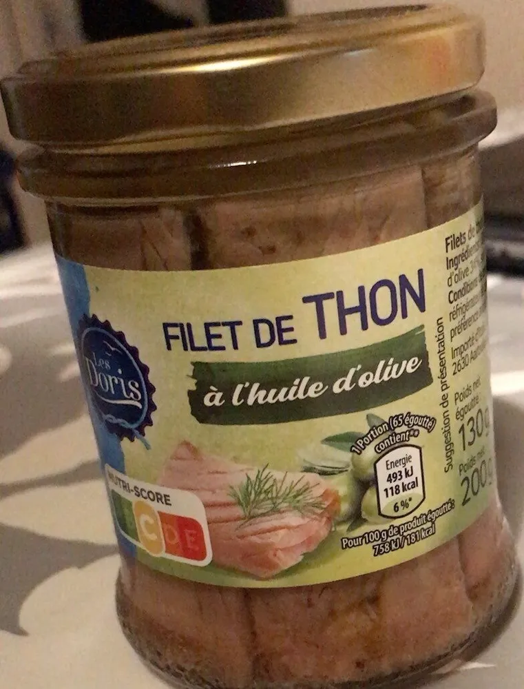 Filet de thon a l huile d olive