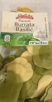 Ravioli burrata basilic