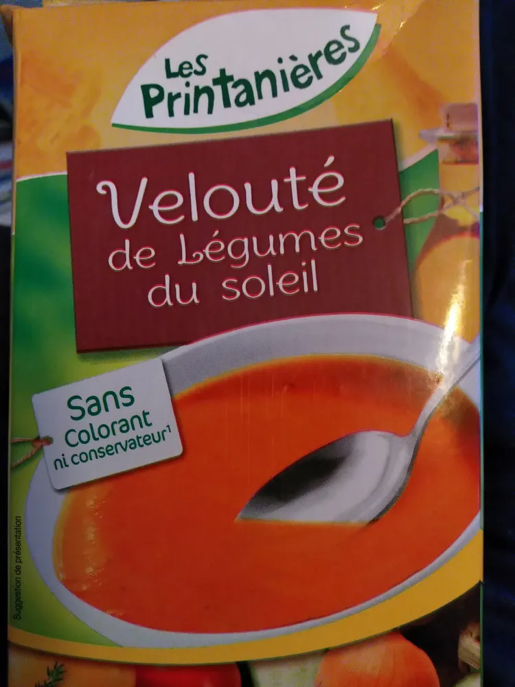 Veloutés de légumes du soleil