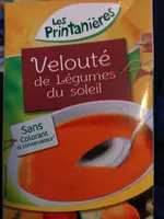 Veloutés de légumes du soleil